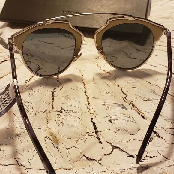 Dior So Real Brow Bar Aviator Sunglasses #2 - Picture 7 of 15